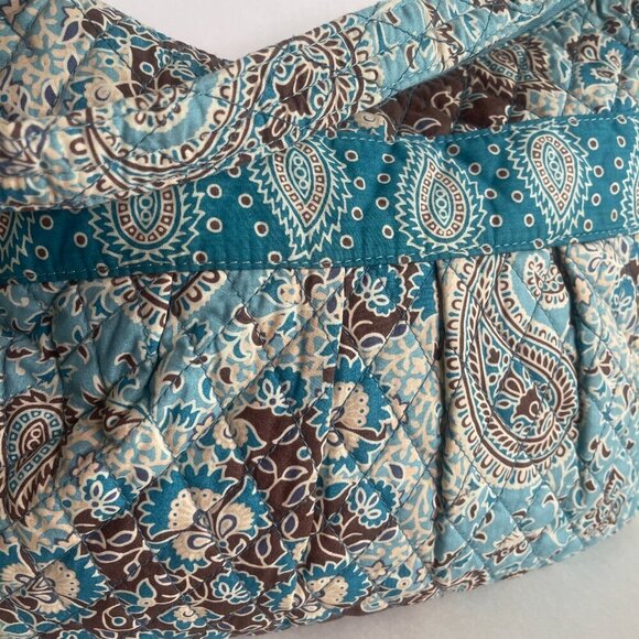 Lemon Hill Blue Paisley Shoulder Bag - Picture 5 of 10